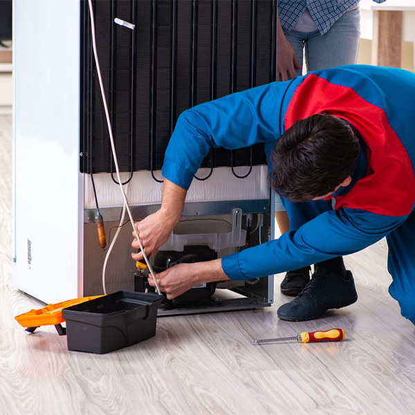 how much do you charge for refrigerator repair services in Telford PA